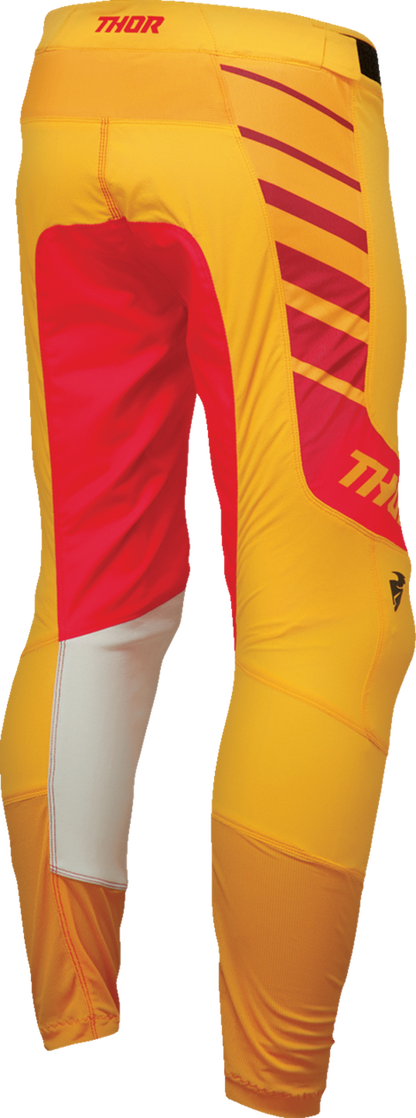 Мотокрос брич THOR PRIME ANALOG YELLOW/RED