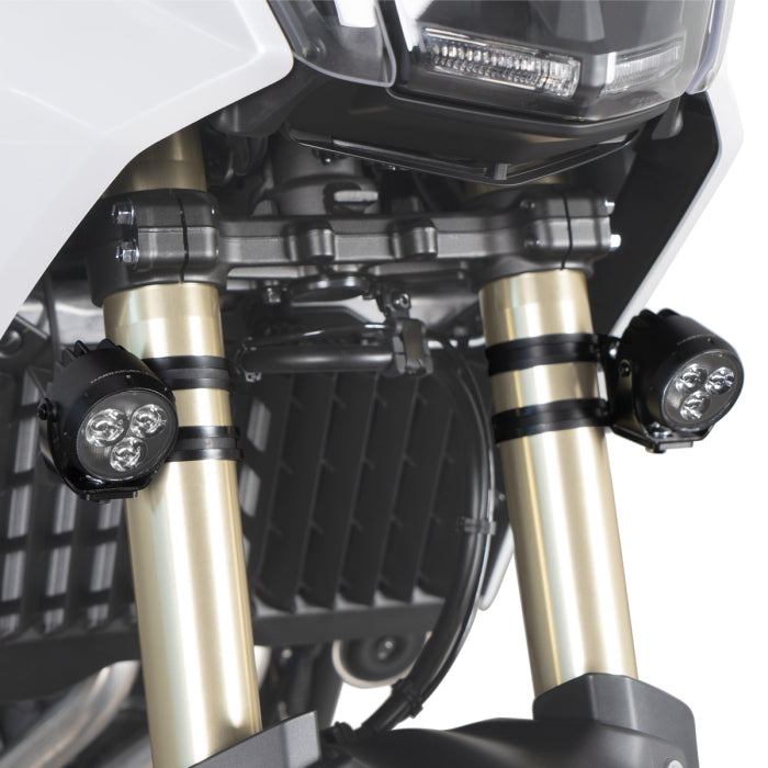 КОМПЛЕКТ СКОБИ ЗА ДОПЪЛНИТЕЛНИ СВЕТЛИНИ С ДИАМЕТЪР 54-57 Honda Africa Twin (2020-2022) Yamaha Ténéré 700 (2019-2022)