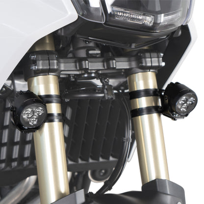 КОМПЛЕКТ СКОБИ ЗА ДОПЪЛНИТЕЛНИ СВЕТЛИНИ С ДИАМЕТЪР 54-57 Honda Africa Twin (2020-2022) Yamaha Ténéré 700 (2019-2022)