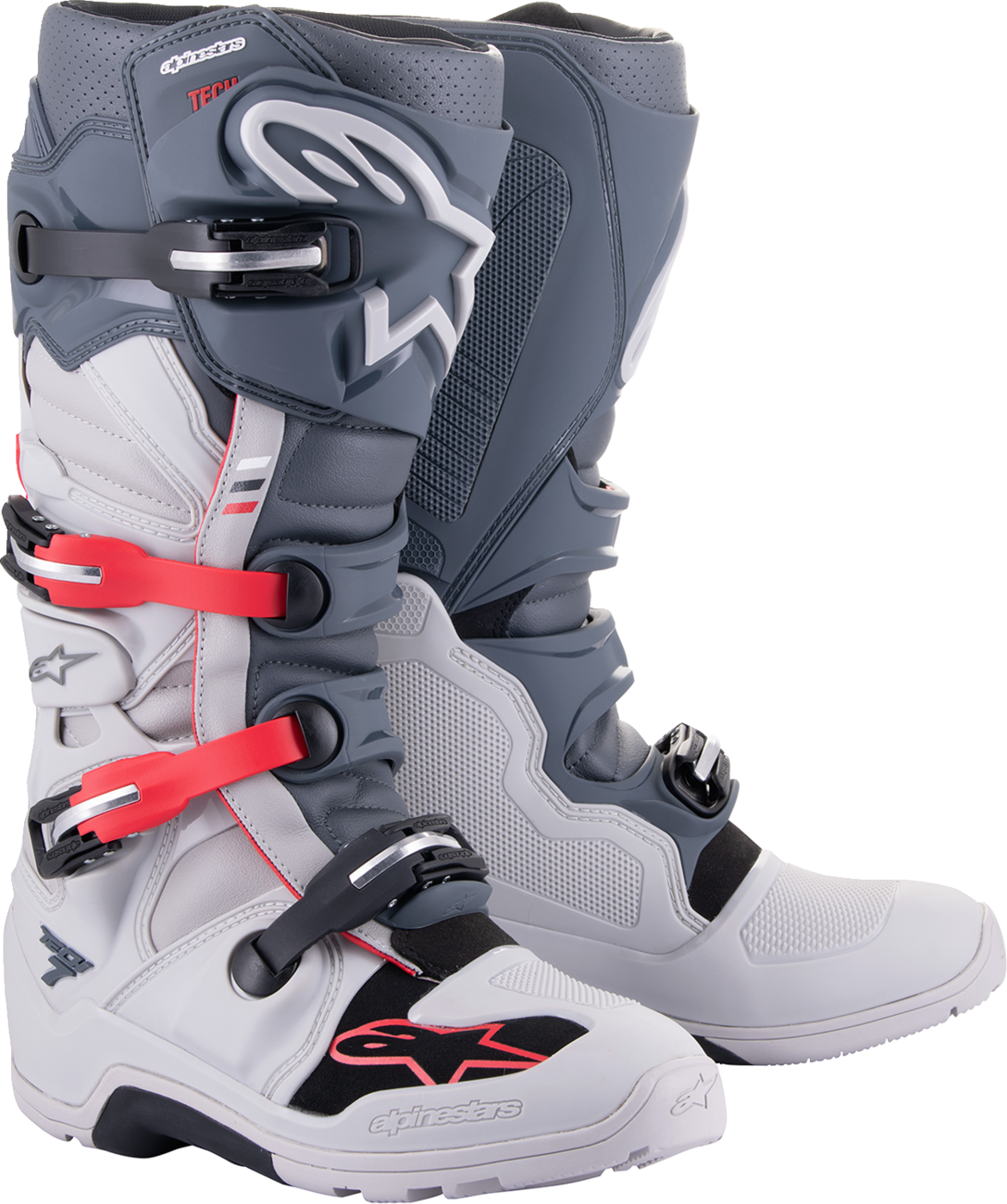 Мотокрос ботуши ALPINESTARS Tech 7 Enduro GRAY/RD