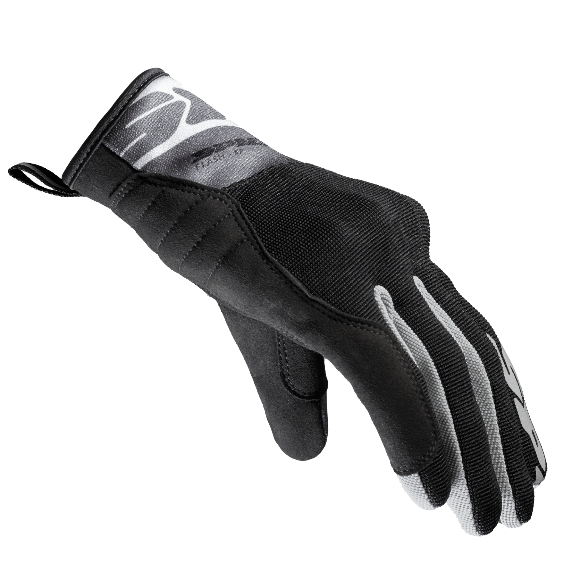 Дамски текстилни мото ръкавици SPIDI FLASH-KP BLACK/GRAY