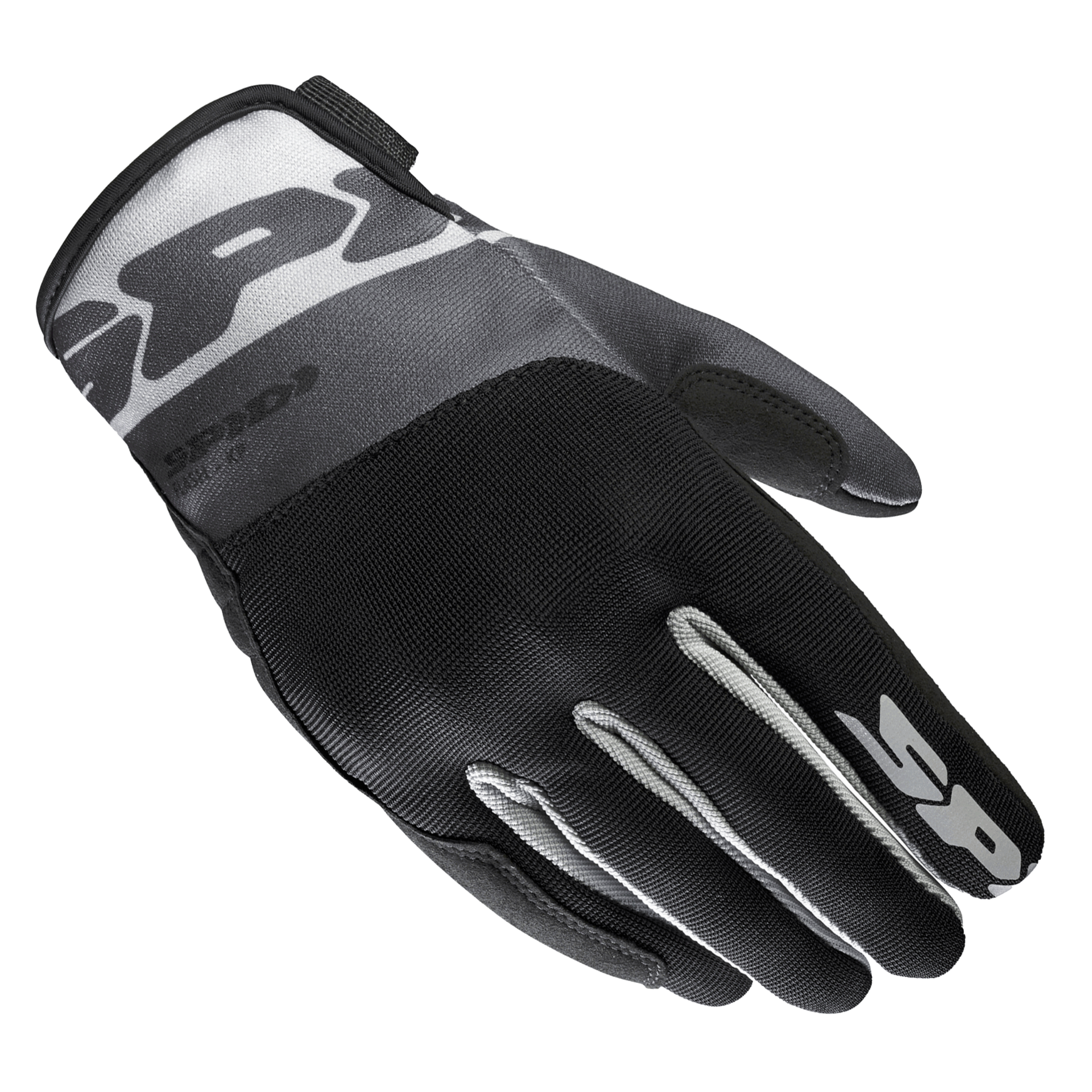 Дамски текстилни мото ръкавици SPIDI FLASH-KP BLACK/GRAY
