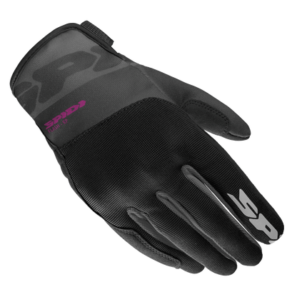 Дамски текстилни мото ръкавици SPIDI FLASH-KP BLACK/FUCHSIA