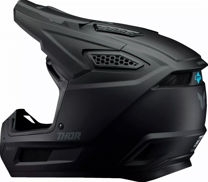 Мотокрос каска THOR FLEET BLACKOUT MATT