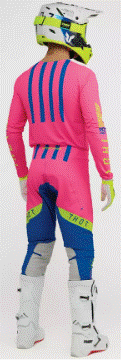 Мотокрос джърси THOR SPORTMODE FLITE LIMITED PINK/BLUE