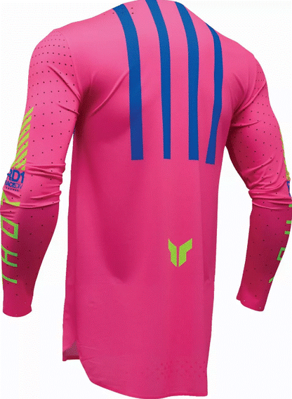 Мотокрос джърси THOR SPORTMODE FLITE LIMITED PINK/BLUE