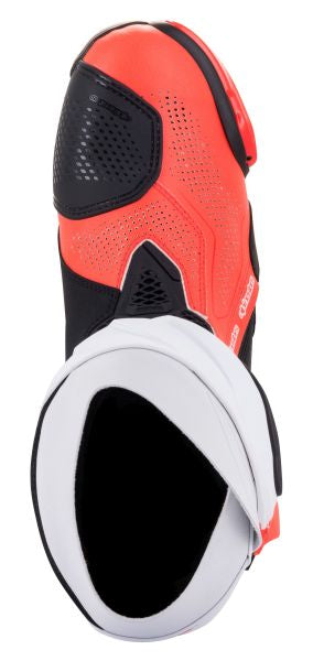 Ботуши ALPINESTARS SUPERTECH R VENTED BK/WHT/RED FLUO