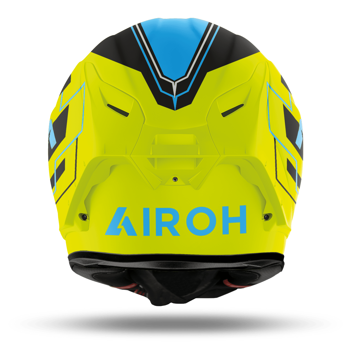 КАСКА AIROH GP550 S CHALLENGE BLUE/YELLOW MATT