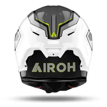 КАСКА AIROH GP550 S RUSH WHITE/YELLOW