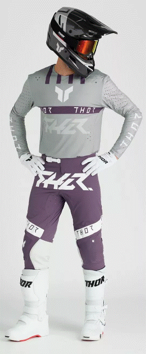 Мотокрос брич THOR SPORTMODE FLITE GRAY/PURPLE