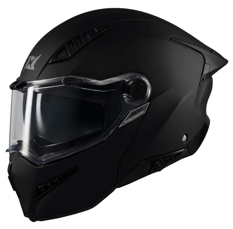 Отваряема каска AXXIS GHOSTFIGHTER SV A1 BLACK MATT