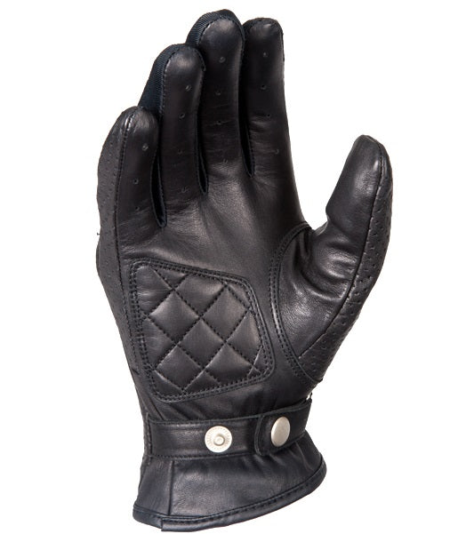 Дамски кожени ръкавици 70 DEGREES SUMMER URBAN BLACK