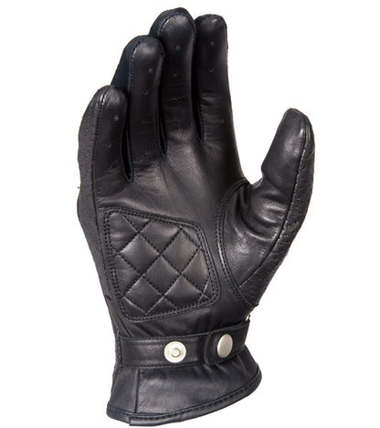 Дамски кожени ръкавици 70 DEGREES SUMMER URBAN BLACK