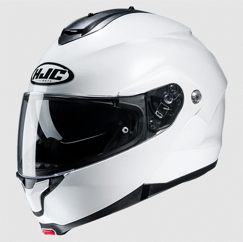 Отваряема каска HJC C91N PEARL WHITE
