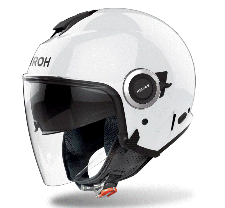 Kаска за скутер AIROH HELYOS WHITE GLOSS