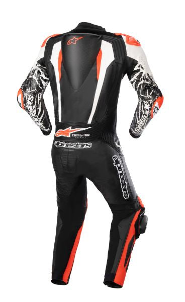 Кожен екип ALPINESTARS RACING ABSOLUTE V2 BLACK/FLUO RED/WHITE