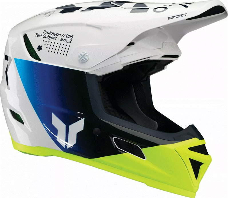 Мотокрос каска THOR REFLEX SPORT STRIKE NAVY/ACID MIPS