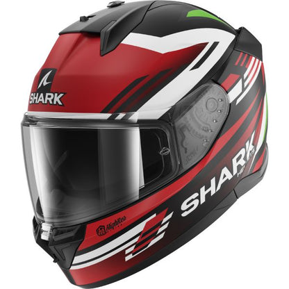 Каска SHARK D-SKWAL 3 FIRSTLAP MAT BK/GR/RD