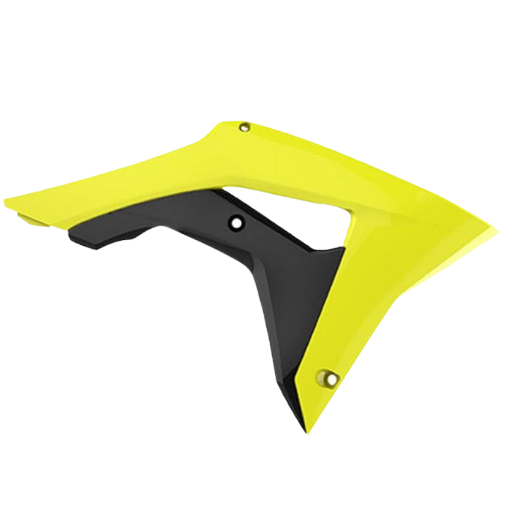 Пластмасови капаци за радиатор Polisport HONDA CRF150L - 2018-21 Yellow Flo