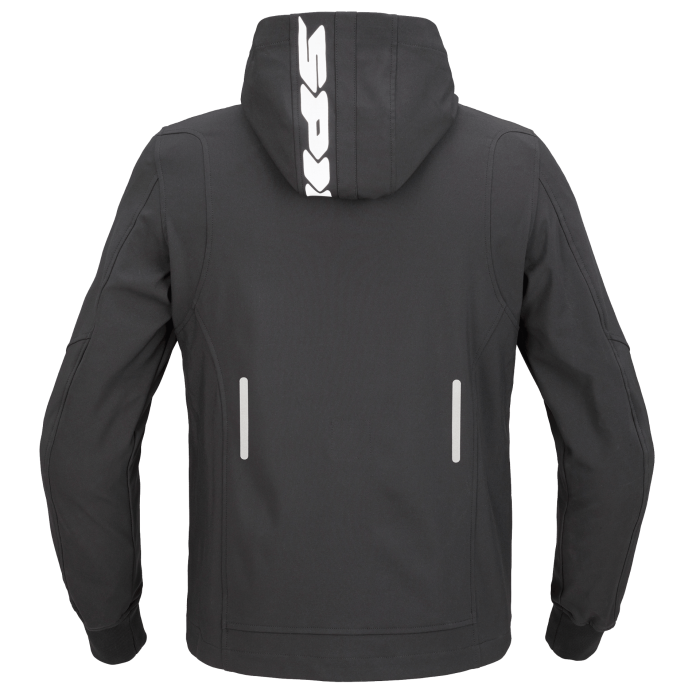 Мото суитшърт SPIDI HOODIE ARMOR LIGHT BLACK