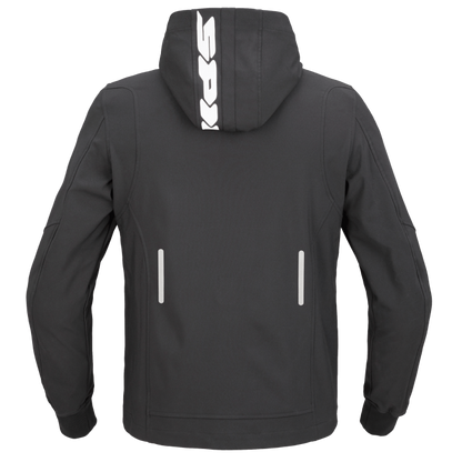 Мото суитшърт SPIDI HOODIE ARMOR LIGHT BLACK