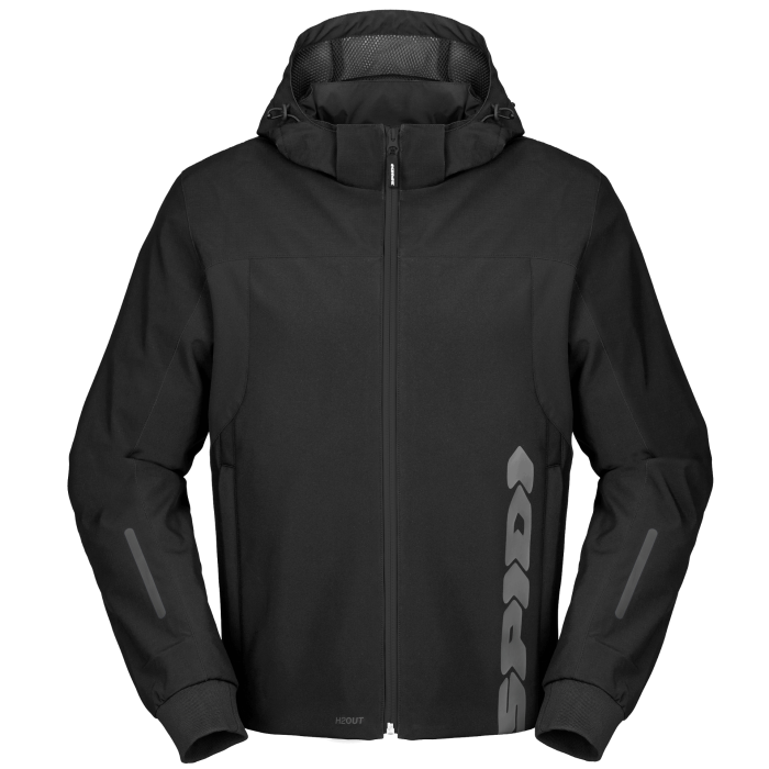 Текстилно мото яке SPIDI HOODIE H2OUT II BLACK/ANTHRACITE