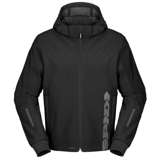 Текстилно мото яке SPIDI HOODIE H2OUT II BLACK/ANTHRACITE