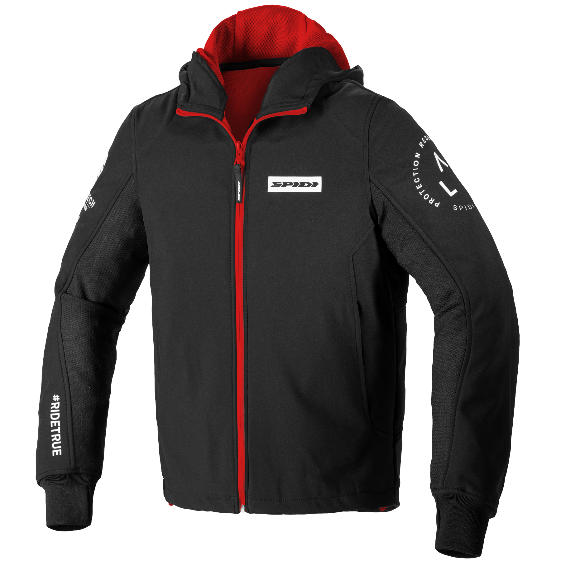 Мото Яке SPIDI HOODIE ARMOR EVO RED