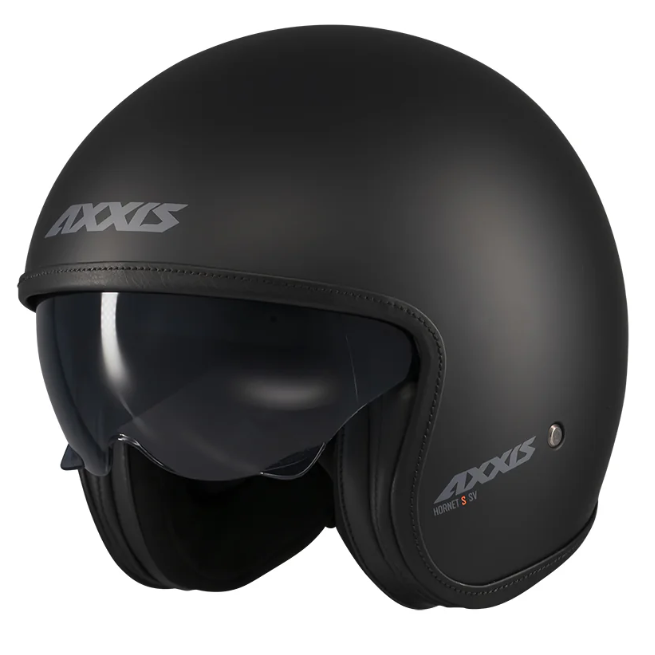 Каска за скутер AXXIS HORNET S SV BLACK MATT