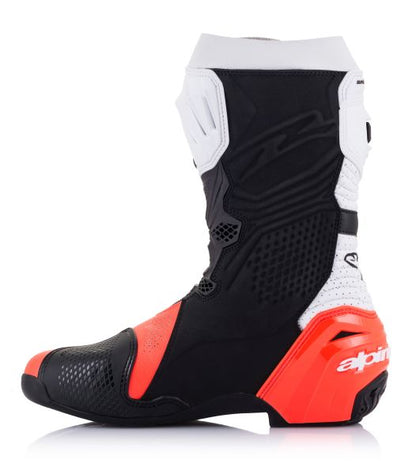 Ботуши ALPINESTARS SUPERTECH R VENTED BK/WHT/RED FLUO
