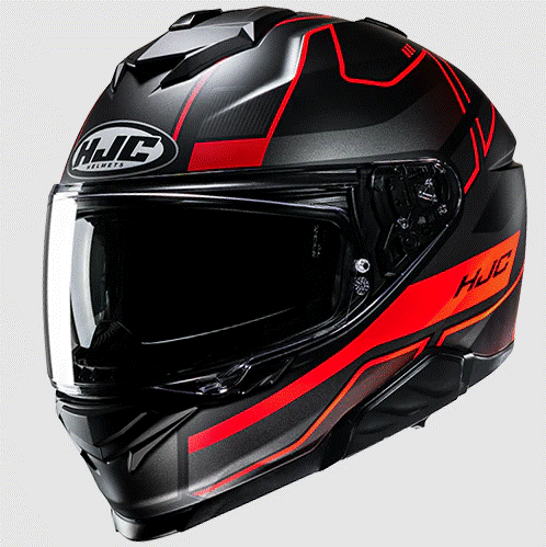 Каска HJC i71 IORIX RED