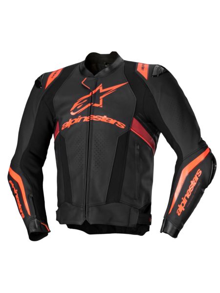 Кожено яке ALPINESTARS Missile V3 Ignition BLACK/RED