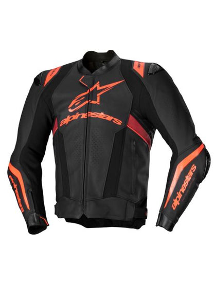 Кожено яке ALPINESTARS Missile V3 Ignition BLACK/RED