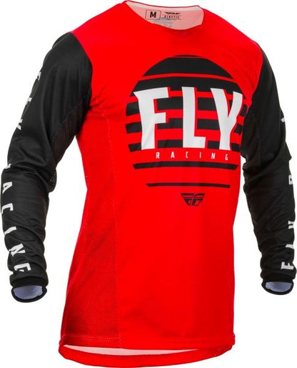 Мотокрос блуза FLY RACING KINETIC K220-BLACK/RED/WHITE
