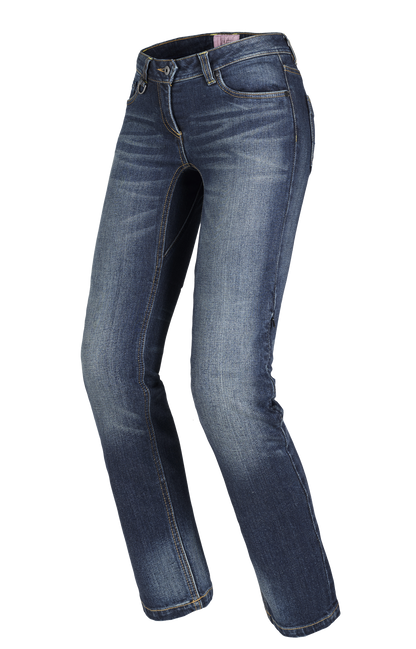 Дамски мото дънки SPIDI J-TRACKER Dark Blue LONG