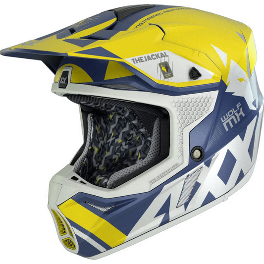 Мотокрос каска AXXIS WOLF JACKAL A3