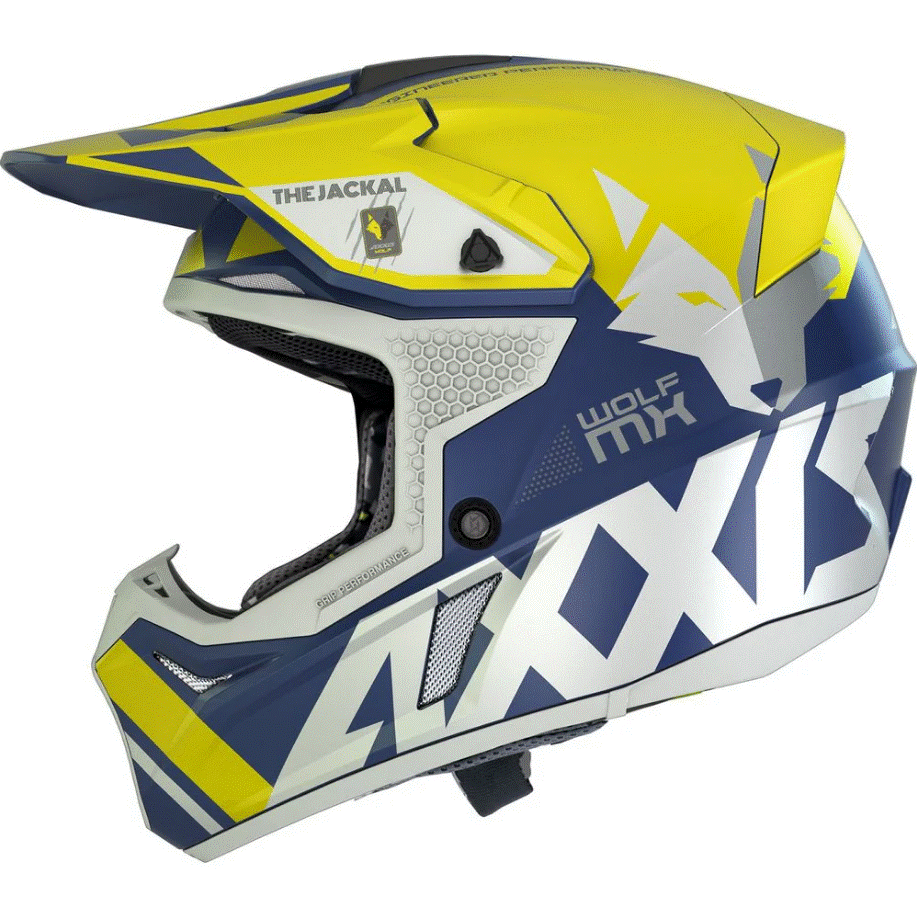 Мотокрос каска AXXIS WOLF JACKAL A3