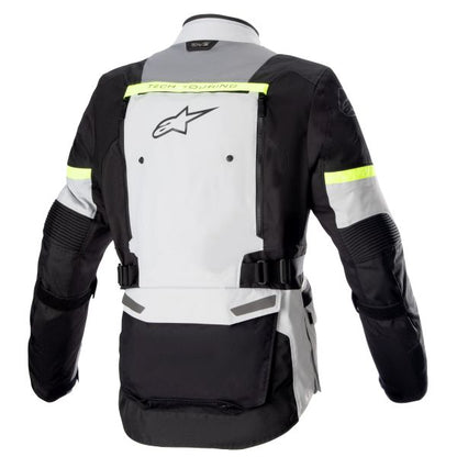 Текстилно мото яке ALPINESTARS Bogota Pro Drystar® GREY/FLUO GREY/YELLOW