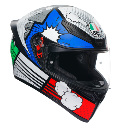 Каска AGV K1 S E2206 BANG MATT ITALY/BLUE