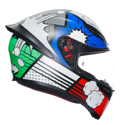Каска AGV K1 S E2206 BANG MATT ITALY/BLUE