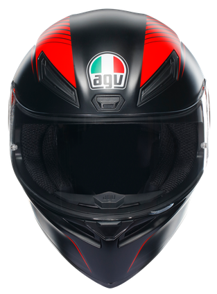Каска AGV K1 S WARMUP MATT BLACK/RED