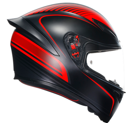Каска AGV K1 S WARMUP MATT BLACK/RED