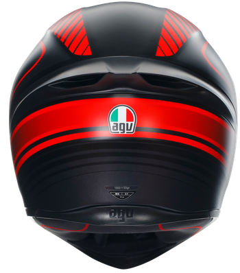 Каска AGV K1 S WARMUP MATT BLACK/RED