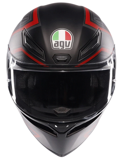 Каска AGV K1 S SLING MATT BLACK/RED