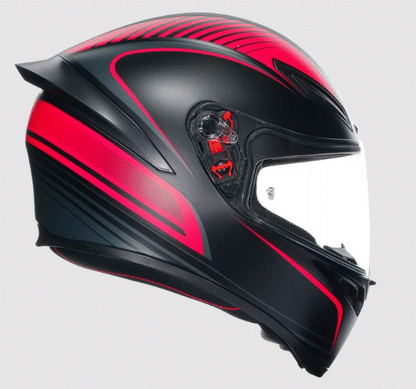 Каска за мотор AGV K1S ECE 22-06 WARMUP BLACK/PINK