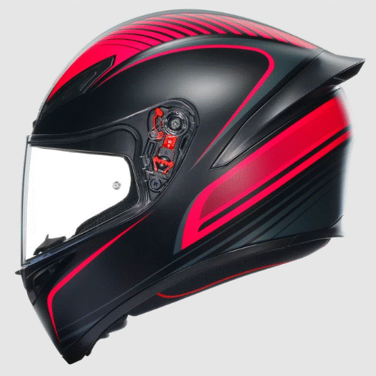Каска за мотор AGV K1S ECE 22-06 WARMUP BLACK/PINK