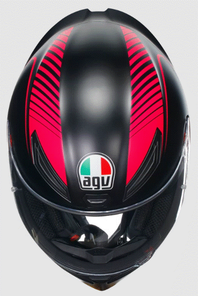 Каска за мотор AGV K1S ECE 22-06 WARMUP BLACK/PINK
