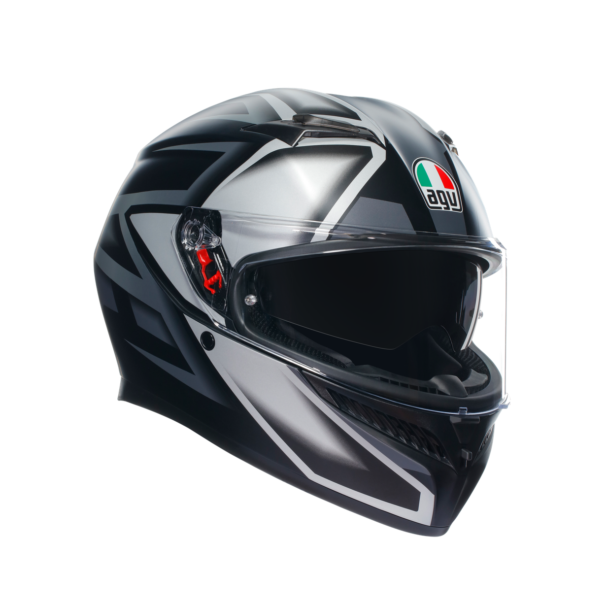 КАСКА AGV K3 COMPOUND MATT BLACK/GREY