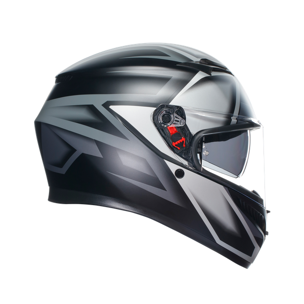 КАСКА AGV K3 COMPOUND MATT BLACK/GREY