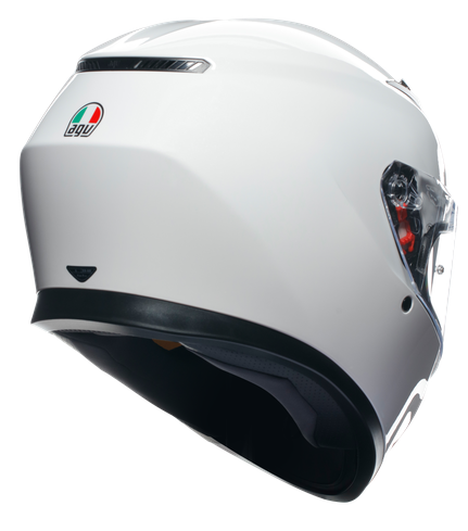 КАСКА AGV K3 E2206 - MONO SETA WHITE